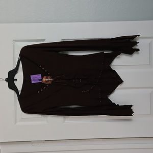 Chocolate Layered Top